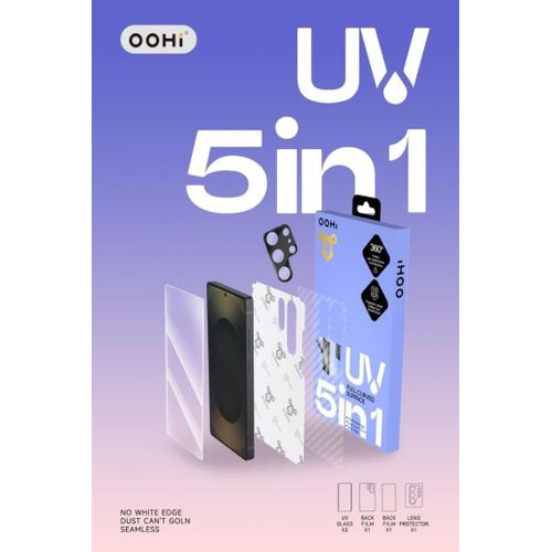product_image_name-Generic-OOHI 5 in 1 Glass Screen Protector UV For Honor 200-4