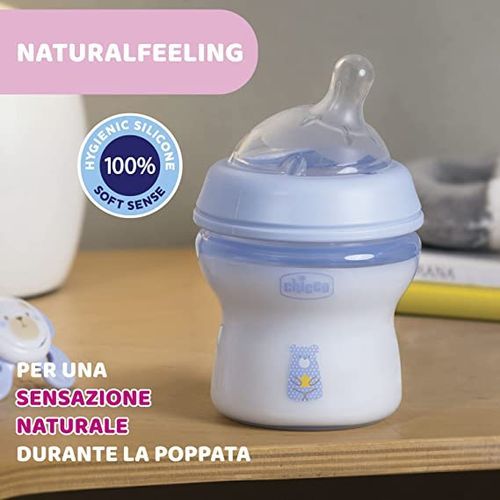 Natural Feeling biberón Chicco 150mL 0m+