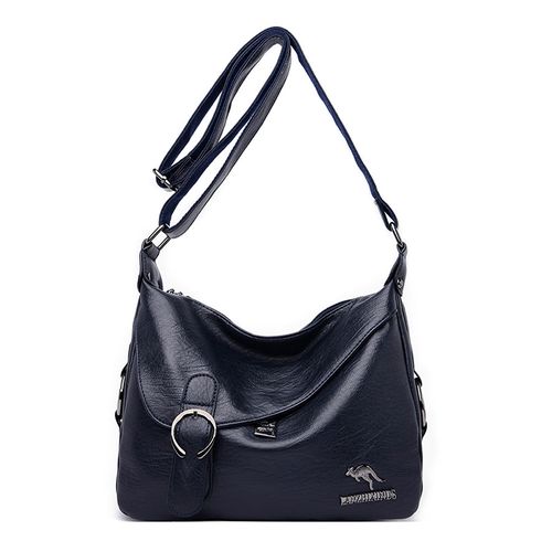 Fashion Navy Blue Designer Handbags High Quality Leather Shoulder