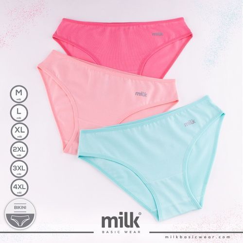 Milk Pack Of 3 Women Bikini Undies @ Best Price Online