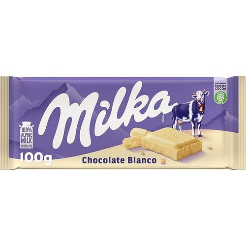 Milka White Chocolate, 100g