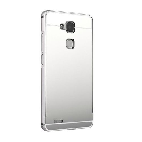 Souvenir woonadres Chinese kool تسوق Aluminum Metal Bumper Case PC Back Cover For Huawei Mate 7 Silver  اونلاين | جوميا مصر