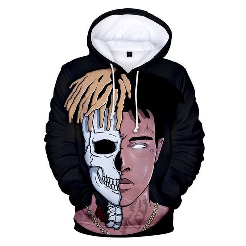 xxxtentacion skull hoodie