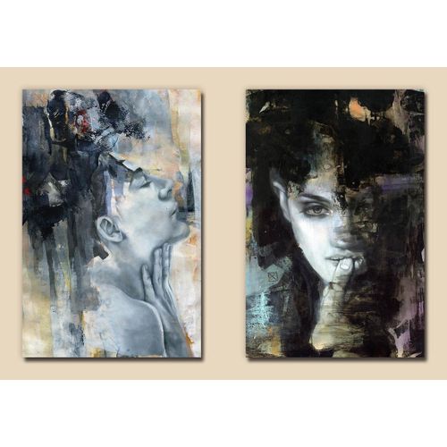 product_image_name-Smile Gallery-تابلو مودرن من سمايل جاليري - 80 × 60 سم - 2 قطعة-1