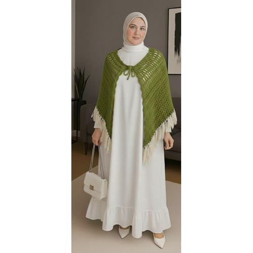 product_image_name-Generic-شال مثلث كروشيه يدوي أسود اللون-3