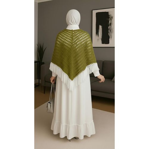 product_image_name-Generic-شال مثلث كروشيه يدوي أسود اللون-4