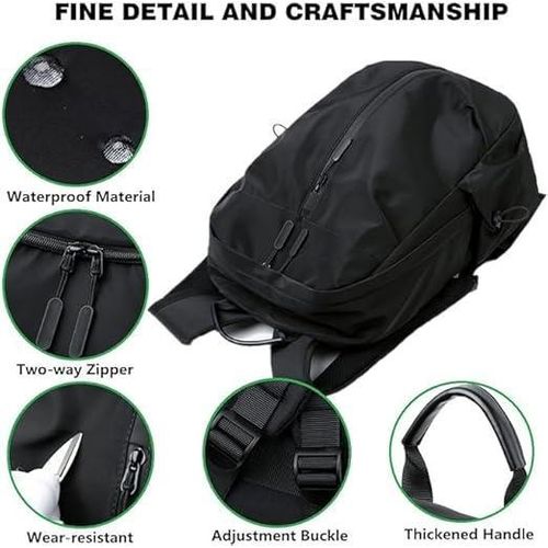 product_image_name-Generic-حقيبة ظهر لاب توب Gang Bag Case، حقيبة ظهر مقاومة للماء، حقيبة ظهر بسعة كبيرة للسفر التجاري، مع مقصورات متعددة للاب توب، للرجال والنساء-5