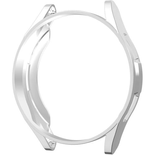 product_image_name-Generic-جراب تين تك متوافق مع ساعة سامسونج جالاكسي 4 مقاس 42 مم مع حماية كاملة للشاشة، غطاء واقٍ رفيع مقاوم للصدمات مصنوع من مادة TPU الناعمة (فضي)-5