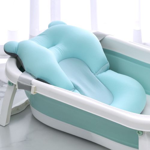 Buy Baby Shower Bath Tub Pad Non-Slip Bathtub Seat Support Mat in Egypt