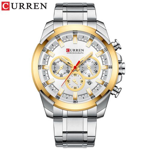 Curren chronograph watch price top