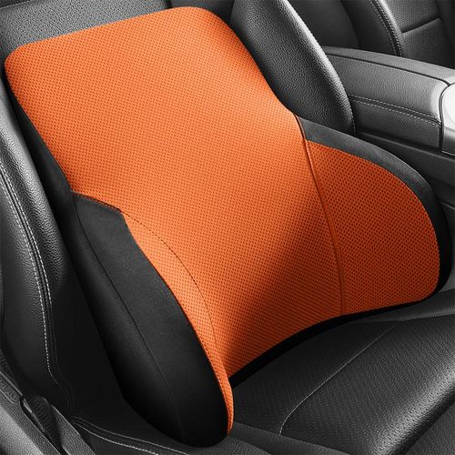 Universal Car Back Support Chair Massage Lumbar Support Waist Cushion Mesh  Ventilate Cushion Pad For Car Office Home