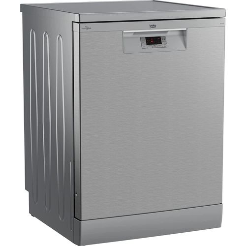 product_image_name-Beko-غسالة أطباق لـ 14 شخصاً، 5 برامج، الحجم الكامل 60 سم، حمولة نصفية وبخار - BDFN15420S-1