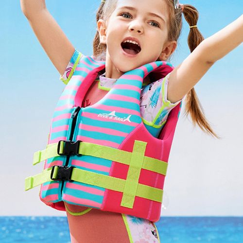 Generic Kids Swim Jacket For Kayak Boating Fishing Pink S @ Best Price  Online