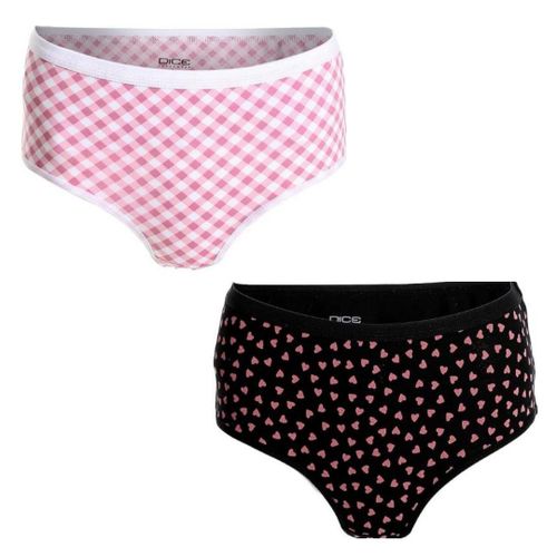 Buy Dice - Set Of (2) Underwear Berif Printed - For Women in Egypt