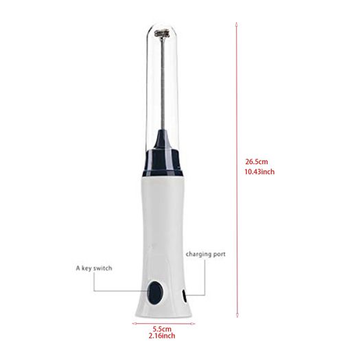 Tauner Milk Frother Coffee Handheld Electric Whisk Blender Mini Mixer Hand  Stick For CoffeeSilvery price in Egypt