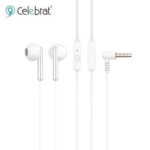 Buy Celebrat G6 Original -High Fidelity Stereo Sound Earphones - White in Egypt