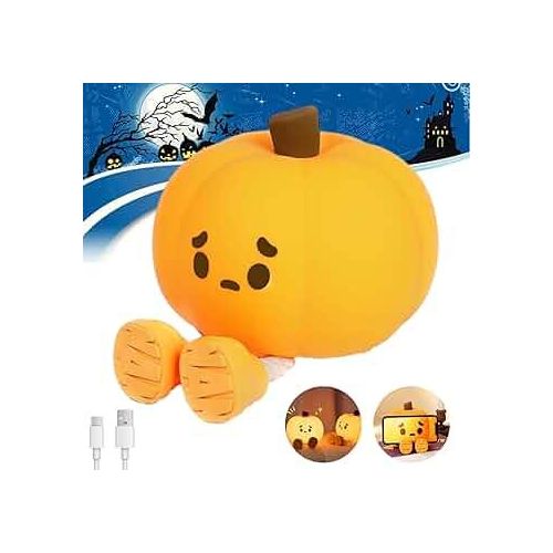 product_image_name-Generic-اباجورة سهراية تعمل بالشحن يقطين-7