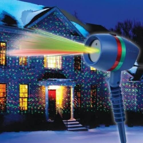 Star shower store motion light projector