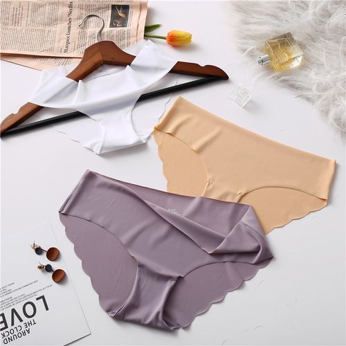 Fashion 3PCS/Set Women Seamless Panties Y Female Underpants In