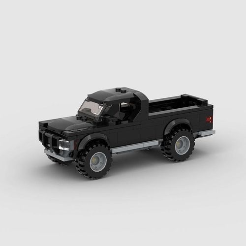 Lego pickup truck sale moc