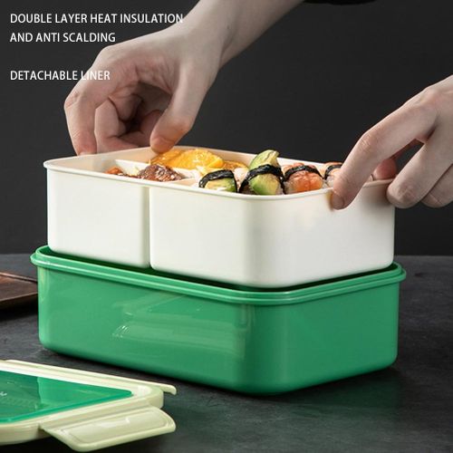 Dropship Bento Box Double Layer Lunch Box For Kids And Adults