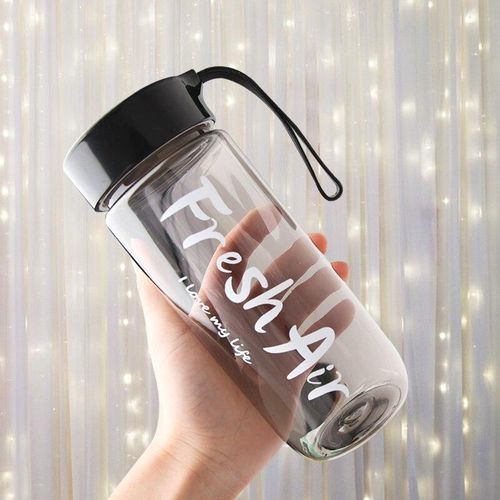 Cute Water Bottle with Foldable Straw 700ML Water Bottle Fruit Tea Built-in  Filter Cup Portable Office Drinkware Outdoor Shaker