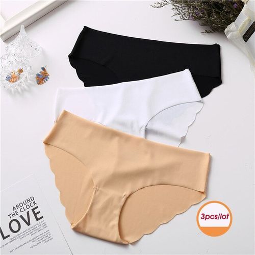 Fashion 3PCS/Set Women Seamless Panties Y Female Underpants In @ Best Price  Online