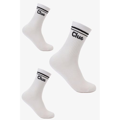 product_image_name-Clue-Striped Cuff Long Socks - 3 Pairs-1