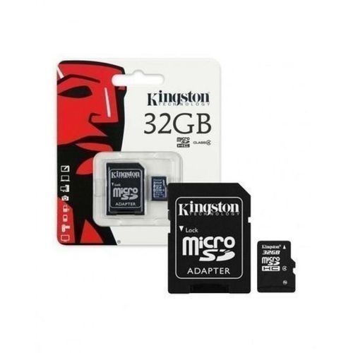 اشتري Kingston 32GB Micro SD Card Class 4 في مصر