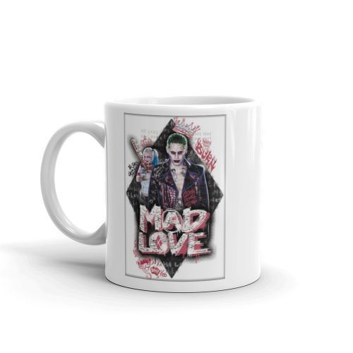 product_image_name-Generic-Suside Squad - Al Joker& Harley Quinn -  Mad love  - White Mug - 300ml-1