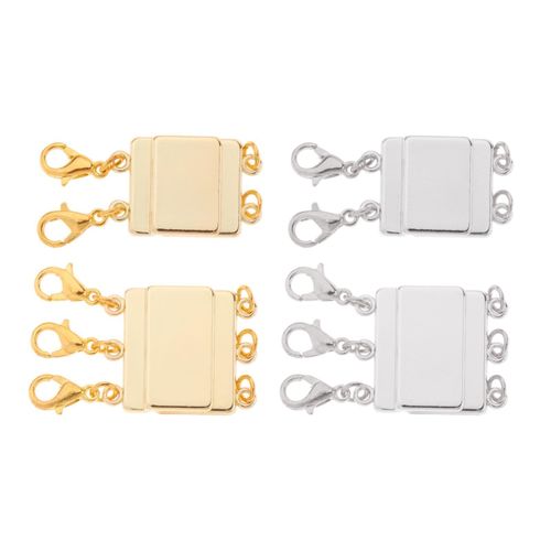Layering Magnetic Necklace Detangler Layered Necklace Spacer Clasp