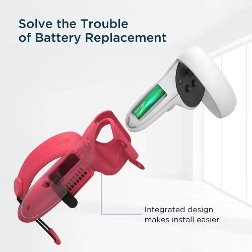 product_image_name-Kiwi-غطاء مقابض مع أحزمة مفصلية لنظارة Oculus Quest 2 - الأزرق مع الأحمر-8