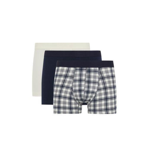 product_image_name-Defacto-Man Regular Fit Knitted Boxer - Navy-1