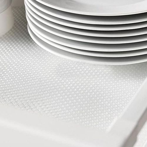 product_image_name-Generic-  مفرش رف سيليكون مضاد للانزلاق والالتصاق ، مقاوم للماء مقاوم للماء وسهل التنظيف ، مقاس 5 متر فى 60سم، مناسب للدرج والدولاب والثلاجة بالمنزل أو المكتب، شفاف - من رنا ستور -2