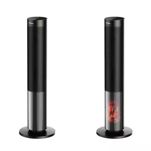 product_image_name-Tornado- Ceramic Heater 2000 Watt 16 meter Remote Black TPH-2000DF-1