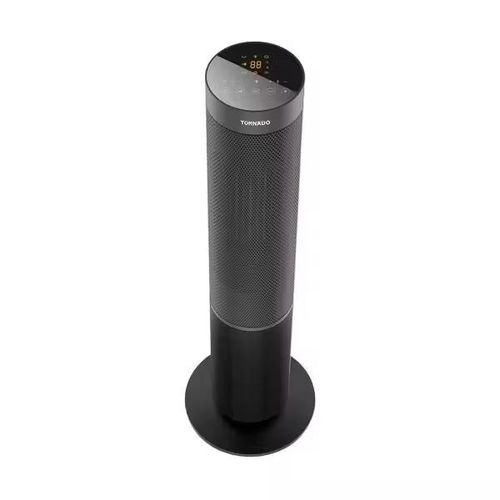 product_image_name-Tornado- Ceramic Heater 2000 Watt 16 meter Remote Black TPH-2000DF-7