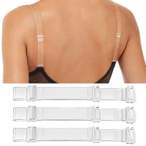Generic Transparent Bra Straps - Shoulders Straps - Fashion Straps