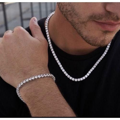 Tennis bracelet style necklace online