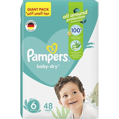 Pampers Baby Dry Diapers Size 6