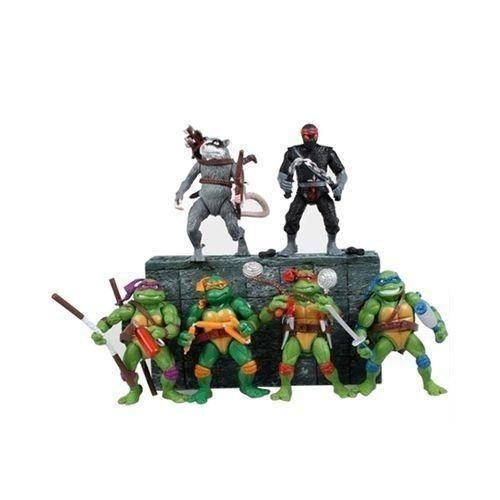 اشتري 6 Pcs/set Teenage Mutant Ninja Turtles Shape Desk Ornament Toys - Multicolor في مصر