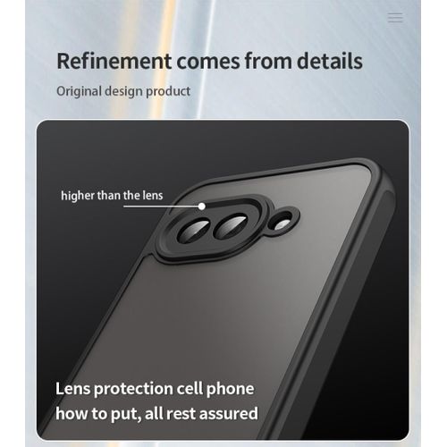 product_image_name-Generic-غطاء لحافظة Google Pixel 9A – درع متجمد بدرجة عسكرية رمادي شفاف مقاوم للصدمات مع تقنية الوسادة الهوائية وظهر مقاوم للخدوش-8