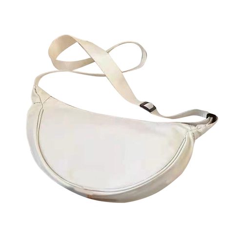 Generic Dumplings Bag Ladies Single Shoulder Dumpling Bag White