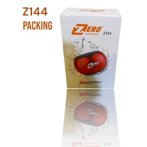 ZERO Z144 Mini Portable Bluetooth Speaker silver - image 2