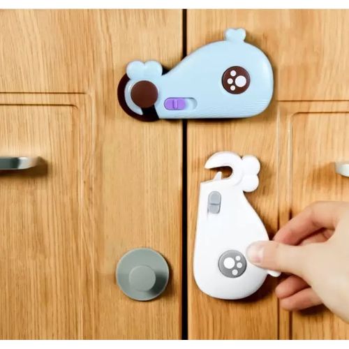 Baby Cupboard Cabinet Safety Lock For Refrigerator Door Drawer  Multi-function Fridge Children Safe Locks Children's Products