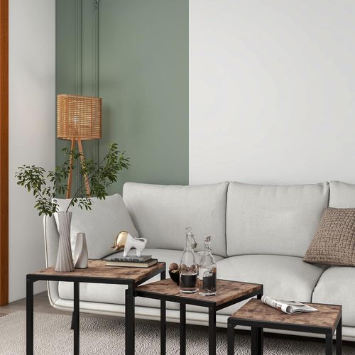 product_image_name-Generic-ترابيزة قهوة صغيرة معدنية بجوانب سوداء وتصميم متداخل للكنبة لغرفة المعيشة والمكتب والكمبيوتر المحمول بني ريفي مجموعة من 3 قطع فوبام-5