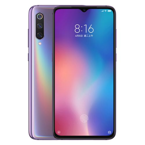 XIAOMI Mi 9 موبايل ثنائي الشريحة 6.39 بوصة - 128 جيجا/6 جيجا - بنفسجي