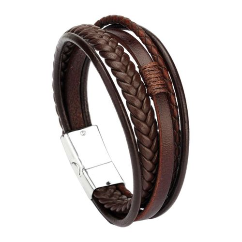 Leather Bangle Bracelet - Jewels of the Vineyard