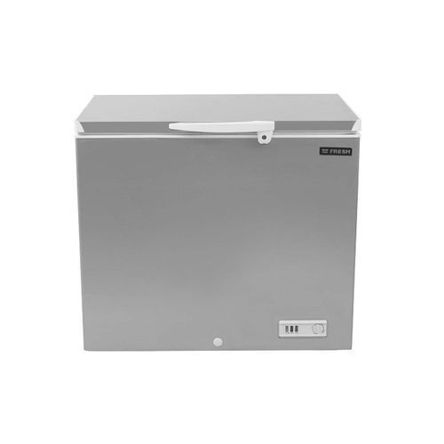 product_image_name-Fresh- بدون لمبه- FDF270CT فريزر أفقي - 200 لتر- فضي -1