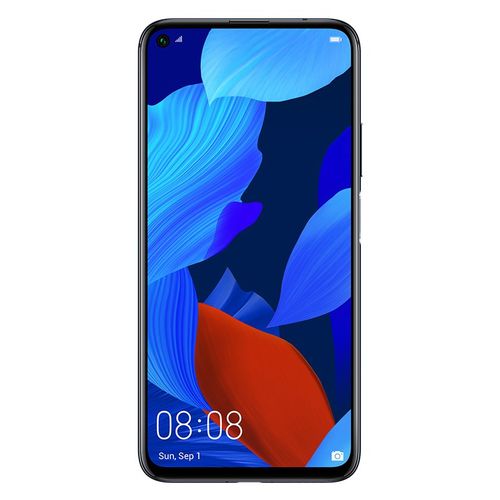 Huawei nova 5T موبايل - 6.26 بوصة 128 جيجا بايت/ 8 جيجا بايت ثنائي الشريحة 4G - أسود