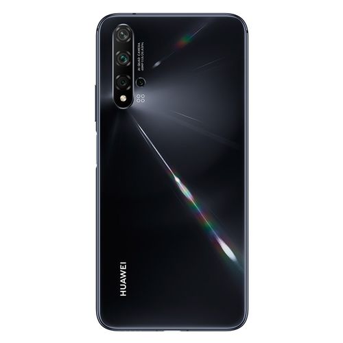 Huawei nova 5T موبايل - 6.26 بوصة 128 جيجا بايت/ 8 جيجا بايت ثنائي الشريحة 4G - أسود